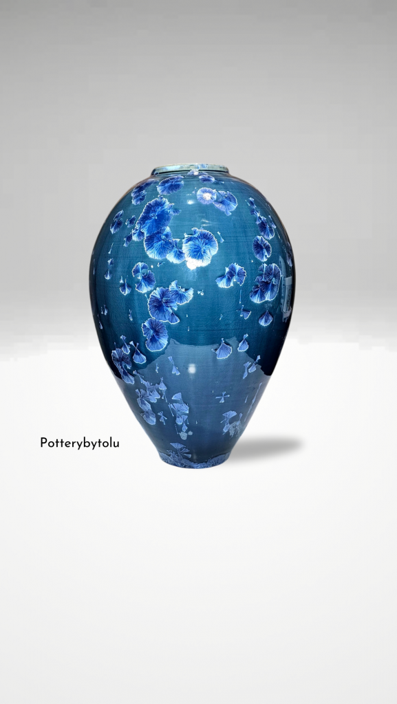 Crystalline Vase “1ft”